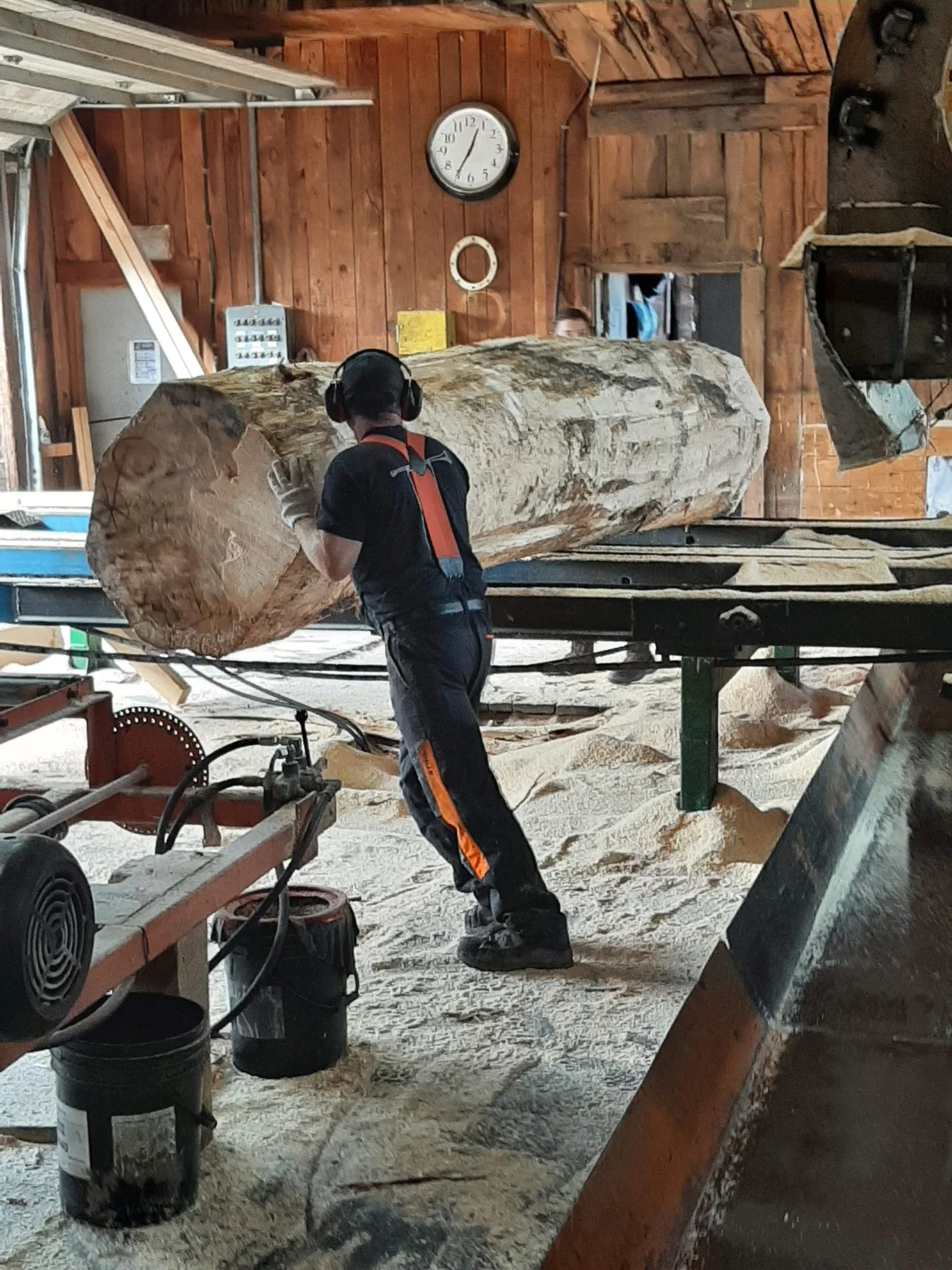 La scierie en photos — photographie de la scierie